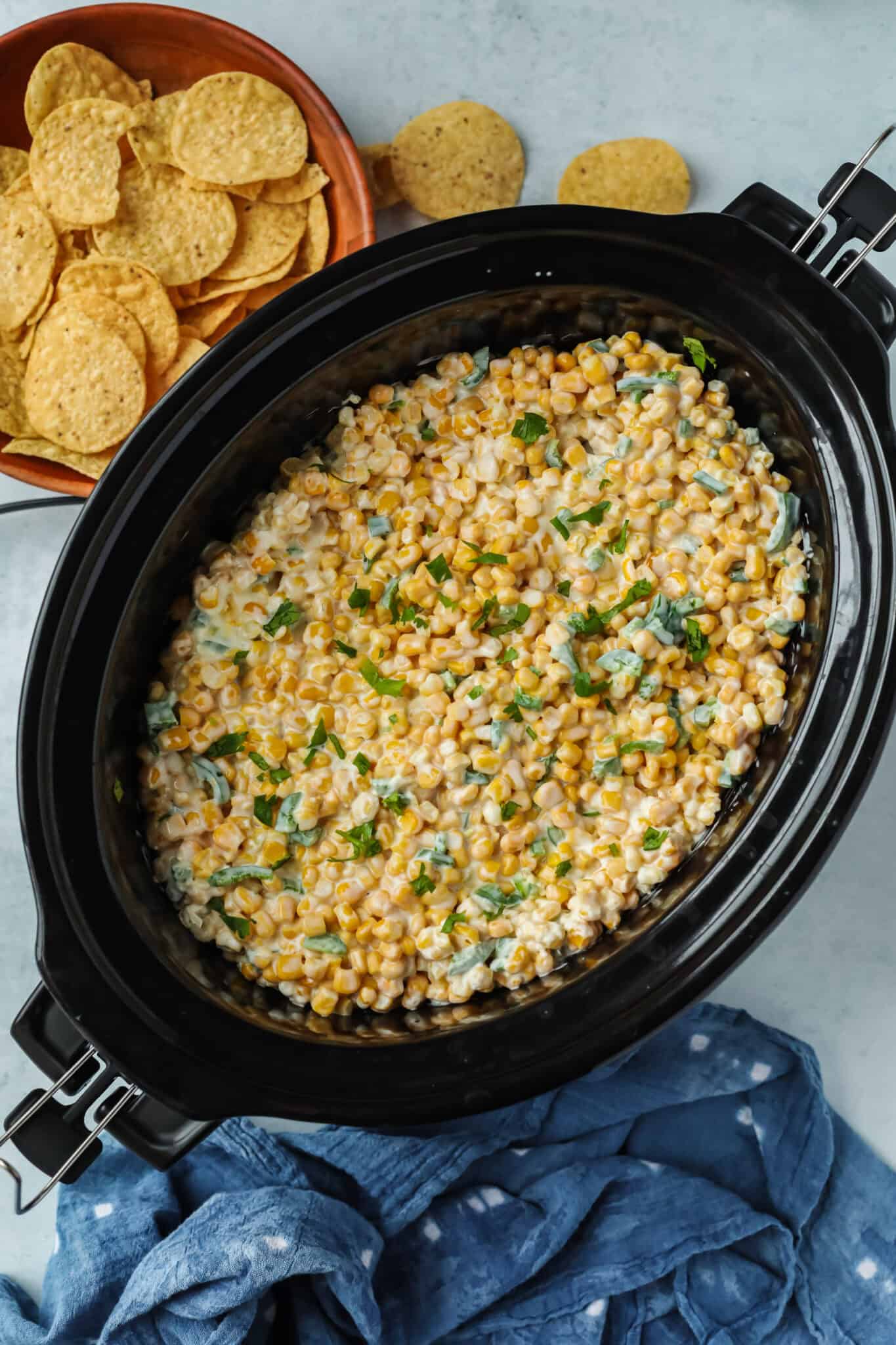 Slow Cooker Corn Dip - vafoodie.com