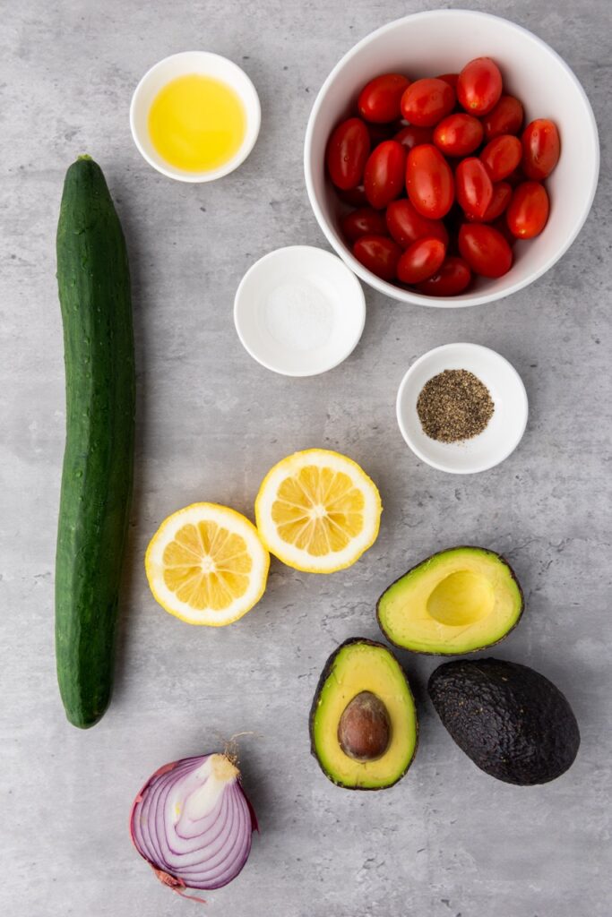 avocado salad ingredients